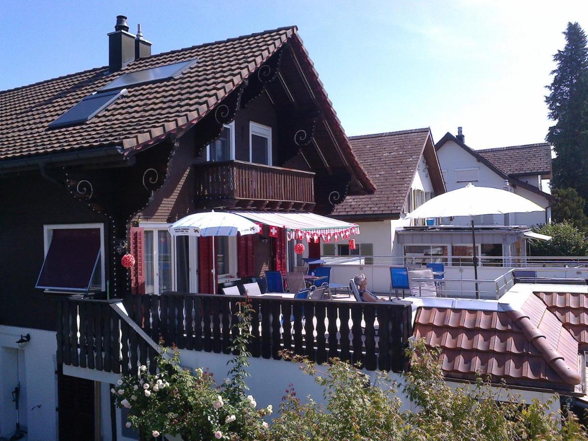 Pension Chalet Charme Siebnen Екстер'єр фото