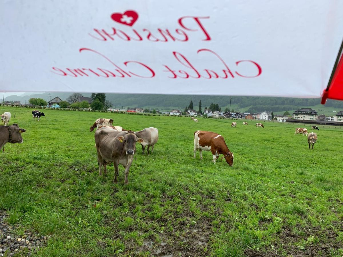 Pension Chalet Charme Siebnen Екстер'єр фото